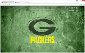 NFL Green Bay Packers Wallpaper Custom NewTab