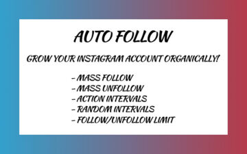Auto Follow For Instagram