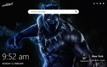 Black Panther HD Wallpapers New Tab Theme