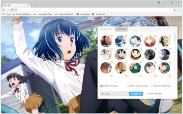 Hinamatsuri Wallpapers HD Custom Anime NewTab