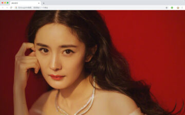 "Yang Mi" New Tab Page HD Wallpapers Themes
