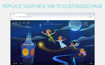 Peter Pan Backgrounds New Tab - freeaddon.com