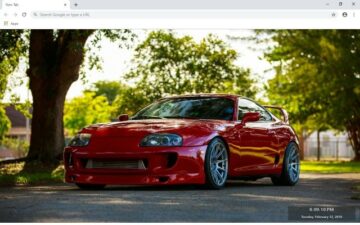 Toyota Supra New Tab & Wallpapers Collection