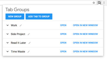 Tab Groups