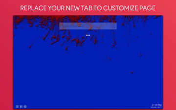 Dark Blue Wallpaper HD Custom New Tab