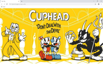 Cuphead Wallpapers and New Tab