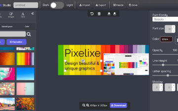 Pixelixe Graphic & Image Editor