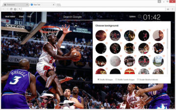 NBA Michael Jordan Wallpaper HD Custom NewTab