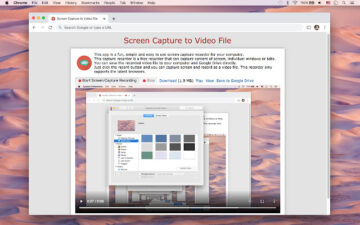 Screen Capture to Video File