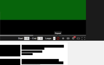 YouTube Repeater