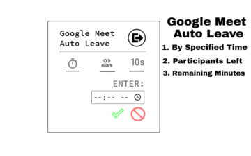 Google Meet Auto Leave