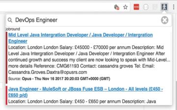 Job Search Bot (UK, EU and GCC)
