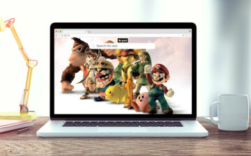 Nintendo Characters New Tab Theme