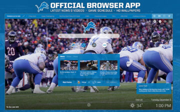 Detroit Lions Official Browser App