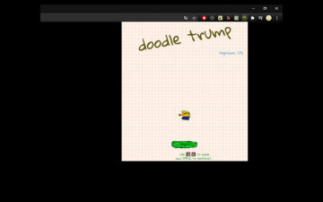 Doodle Jump Trump - uniqual skin