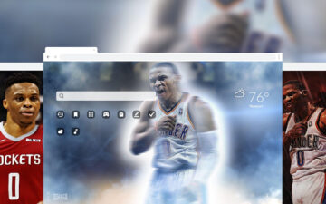 Russell Westbrook NBA Basketball HD Theme