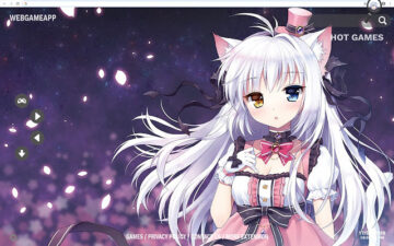 Anime Cat Girl HD Wallpapers New Tab