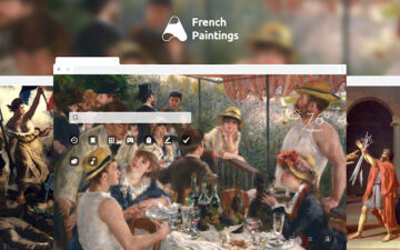 French Paintings HD Wallpapers New Tab