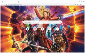 New Tab - Guardians of the Galaxy