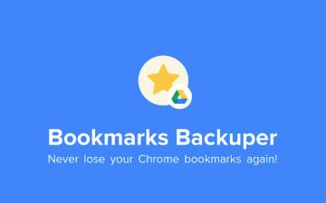 Bookmarks Backuper