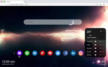Planet New Tab Page HD Wallpapers Themes