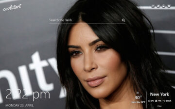 Kim Kardashian HD Wallpaper Hollywood Theme