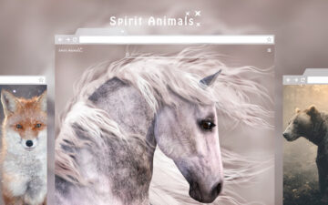 Spirit Animals HD Wallpapers New Tab