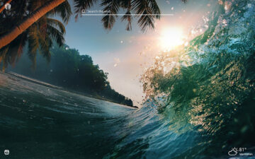 Ocean Waves HD Wallpapers New Tab Theme