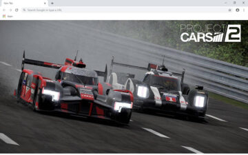 Project Cars 2 Wallpapers and New Tab