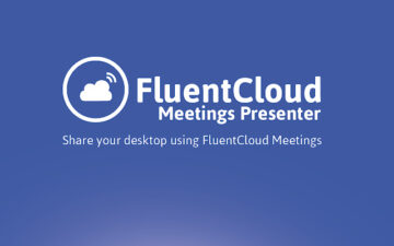 FluentCloud Meetings Presenter