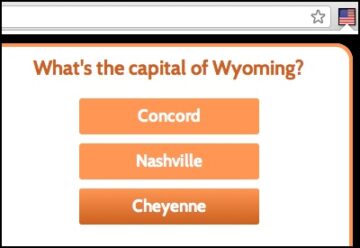 QuizCards: US Capitals