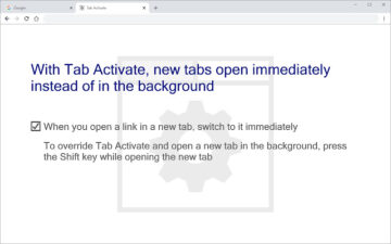 Tab Activate