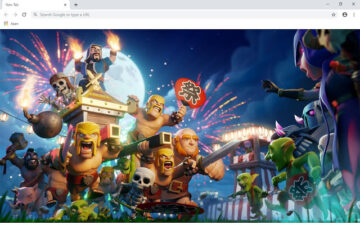 Clash Of Clans HD Wallpapers and New Tab