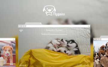 Puppies HD Wallpapers New Tab Theme