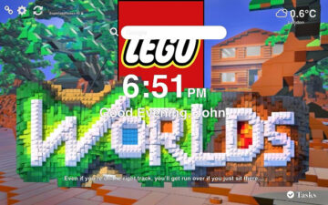 Lego Worlds HD Wallpaper Tab Theme