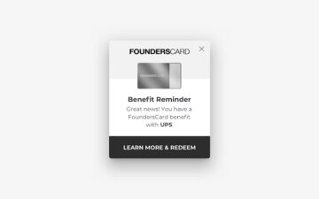FoundersCard Chrome Extension