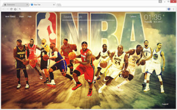 NBA All Stars Basketball Wallpapers HD NewTab