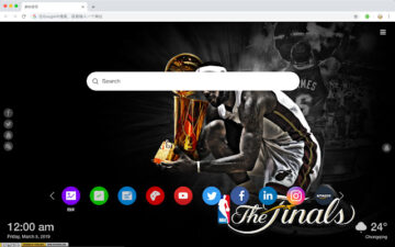 Miami Heat New Tab Theme HD