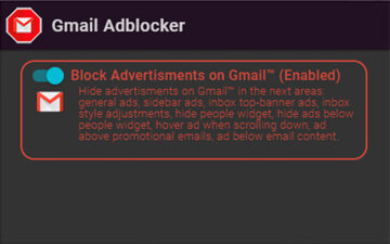 Gmail Adblocker