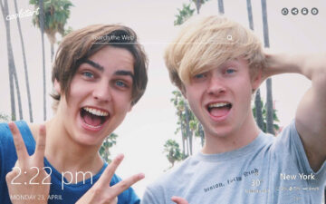 Sam and Colby HD Wallpapers Social New Tab