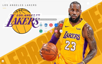 LeBron James Lakers Wallpapers HD New Tab