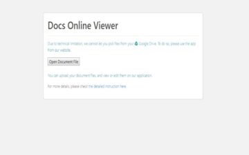 Document Viewer for Google Drive