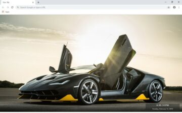 Lamborghini New Tab & Wallpapers Collection