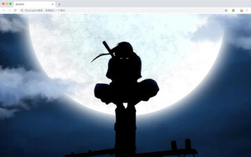 itachi uchiha New Tab Page HD Pop Anime Theme