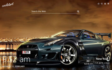 Nissan GTR HD Wallpapers Sports Cars Theme