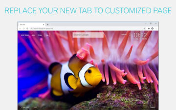 Clownfish Backgrounds New Tab - freeaddon.com