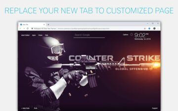 CS GO - Counter Strike Online Custom New Tab