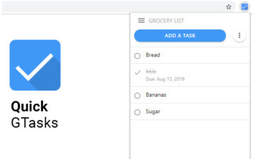 Quick GTasks