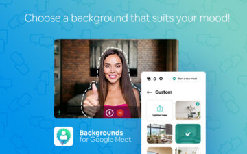 Google Meet virtual backgrounds