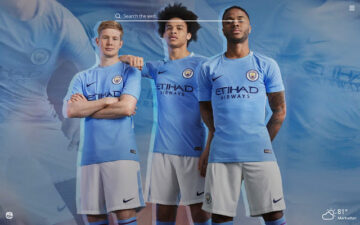 Manchester City FC HD Wallpaper New Tab Theme